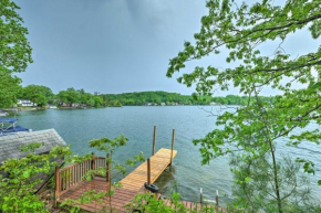 Quiet Cabin on Glen Lake with Boat Dock and Deck! Queensbury